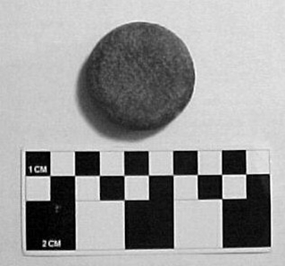 Crow chunkey stone
